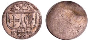 Allemagne - Hall-Schwaben - 1/2 kreuzer 1712