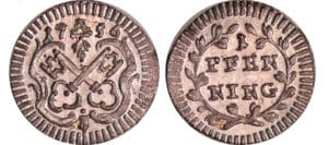 Allemagne - Regensbourg - 1 pfennig 1756