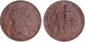 5 centimes Dupuis 1920