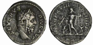 Septime Sévère - Denier (210, Rome) - Jupiter