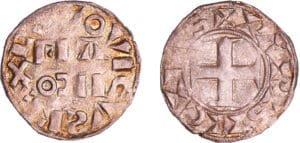 Louis VII (1137-1180) - Denier de Paris - 3ème type