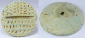 Proche Orient - Elam (Sud Iran) - Cachet en fritte - 1000 / 500 av. J.-C.