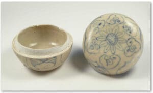 Vietnam - Dynastie Ming - Boîte à parfum - Provenant de l'épave Hoï An. XVème siècle