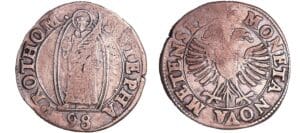 France - Les trois évêchés - Metz - Teston 1598