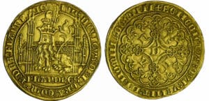 France - Flandre - Louis II de Male - Lion heaumé (Gand), Copie 19/20ème
