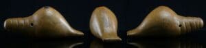 Précolombien - Equateur, Province de Carchi, Nariño - Culture Cuasmal - Ocarina zoomorphe en céramique - 500 /1500 ap. J.-C.