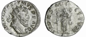 Postume - Antoninien (260/265, Cologne) - La Foi