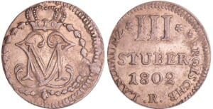 Allemagne - Duché de Berg - Herzog Maximilian Joseph (1799-1806) - III Stuber 1802 R (Düsseldorf)