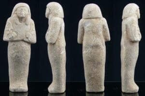 Egypte - Nouvel empire, 18-20ème dynasties - Shabti en pierre - 1550 / 1070 av. J.-C.