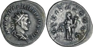 Philippe 1er - Antoninien (247, Rome) - L'Equité