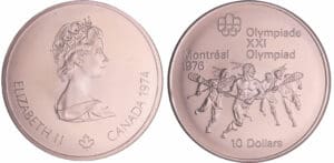 Canada - 10 dollars 1974 JO 1976 Montréal, Indien