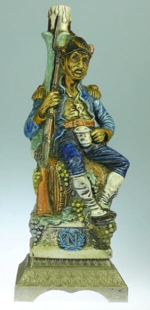 Bouteille en céramique Borghini Lacrima Christi - Grognard napoléonien