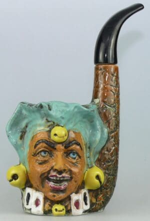 Bouteille en céramique - Fou du roi