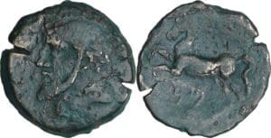 Royaume de Maurétanie - Royaume des Massyles de l'est - Bronze (148-118 av. J.-C.)