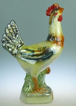 Bouteille en céramique - Poule