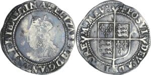Angleterre - Elizabeth I (1558-1603) - Shilling (second issue, 1560-1661)