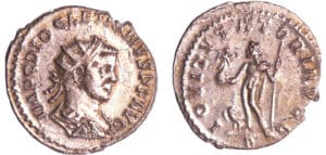 Dioclétien - Aurélianus (287-289, Lyon) - Jupiter