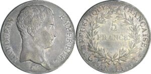 France - Napoléon 1er (1804-1814) - 5 francs An 14 A (Paris)