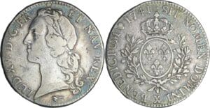 France - Louis XV (1715-1774) - Ecu au bandeau - 1741 X (Amiens)