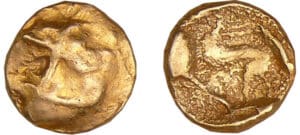 Suisse - Helveti - Quart de statère (150-80 av. J.-C.)