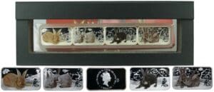 Cook islands - The Perth mint - Série "Lunar calendar - Year of the rabbit" - 2011
