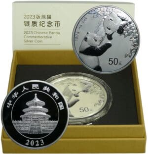 Chine - Panda silver - 50 yuan 2023