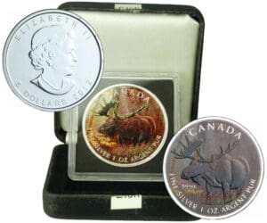 Canada - 5 dollars (1 once) 2012 "Moose"