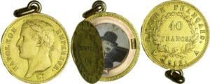 France - Napoléon 1er (1804-1814) - 40 francs revers empire 1812 A (Paris), boite secrete