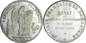 France - Troisième république (1871-1940) - 10 francs - Essai d’alliage (1929)
