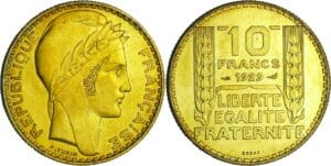 France - Troisième république (1871-1940) - 10 francs Turin 1929 essai