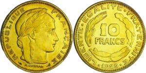 France - Troisième république (1871-1940) - 10 francs concours de Guzman 1929 essai