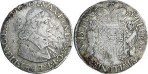 Belgique - Principauté de Liége - Maximilien Henri de Bavière (1650-1688) - Ducaton 1680 (Liège)