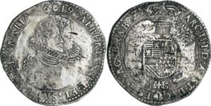 Belgique - Brabant, Duché - Albert et Isabelle (1598-1621) - Ducaton 1619 (Anvers)