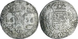 Belgique - Brabant, Duché - Philippe IV (1621-1665) - Patagon 1656 (Bruxelles)