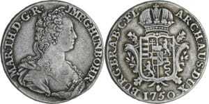 Belgique - Brabant, Duché - Marie-Thérèse (1740-1780) - Ducaton 1750 (Anvers)