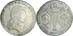 Pays-Bas autrichien - Léopold II (1790-1792) - Couronne 1795 H (Gunzburg)