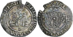 Flandre - Marie de Bourgogne - Double briquet 1477 (Bruges)