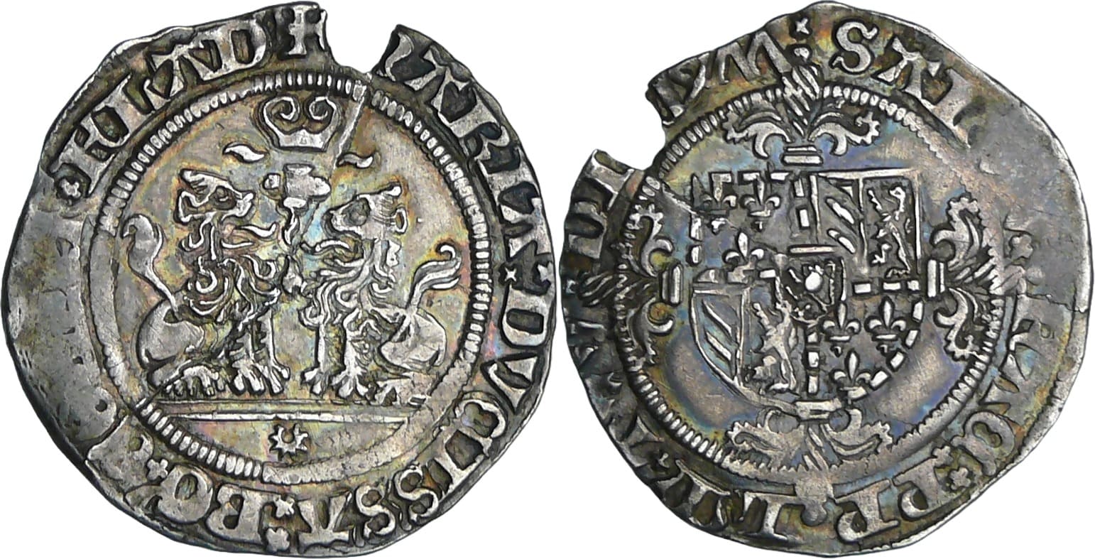 Flandre - Marie de Bourgogne - Double briquet 1477 (Bruges) Flandre - Marie de Bourgogne - Double briquet 1477 (Bruges)