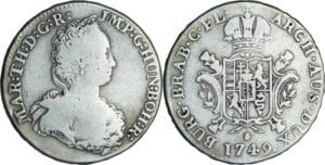 Belgique - Brabant, Duché - Marie-Thérèse (1740-1780) - 1/2 ducaton 1749 (Anvers)