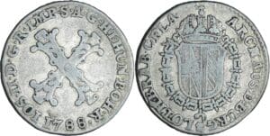 Belgique - Brabant, Duché - Joseph II (1780-1790) - 10 liards 1788 (Bruxelles)