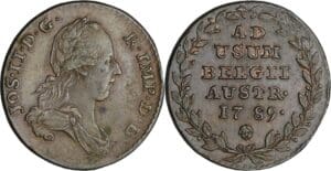 Belgique - Brabant, Duché - Joseph II (1780-1790) - Double liard 1789 (Bruxelles)