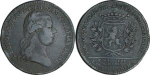 Autriche - Hasburg - Léopold II (1790-1792) - Jeton 1791