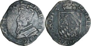 Belgique - Principauté de Liége - Ernest de Bavière (1581-1612) - Liard (Liège)