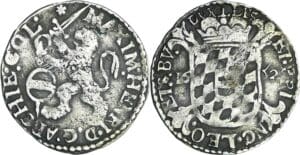 Belgique - Principauté de Liége - Maximilien Henri de Bavière (1650-1688) - Escalin 1652