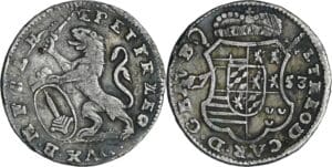 Belgique - Principauté de Liége - Jean Theodore de Bavière (1744-1763) - Plaquette de 14 liards 1751