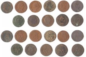 France - Louis XV (1715-1774) - Lot de 11 liards à la vieille tête