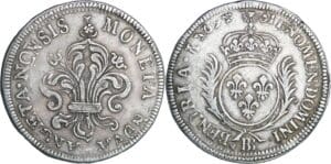 France - Louis XIV (1643-1715) - 35 sols de Strasbourg aux palmes - 1694 BB (Strasbourg)