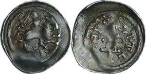 France - Lorraine - Ferri III - Denier d'argent (Neufchâteau)