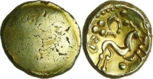 France - Ambiani - Statère d'or (60-50 av. J.-C.)