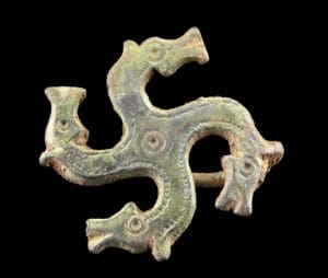Romano Sarmate - Fibule en bronze - IIème / IVème siècle